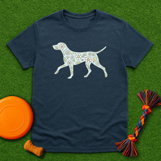Floral GSP Silhouette T-Shirt
