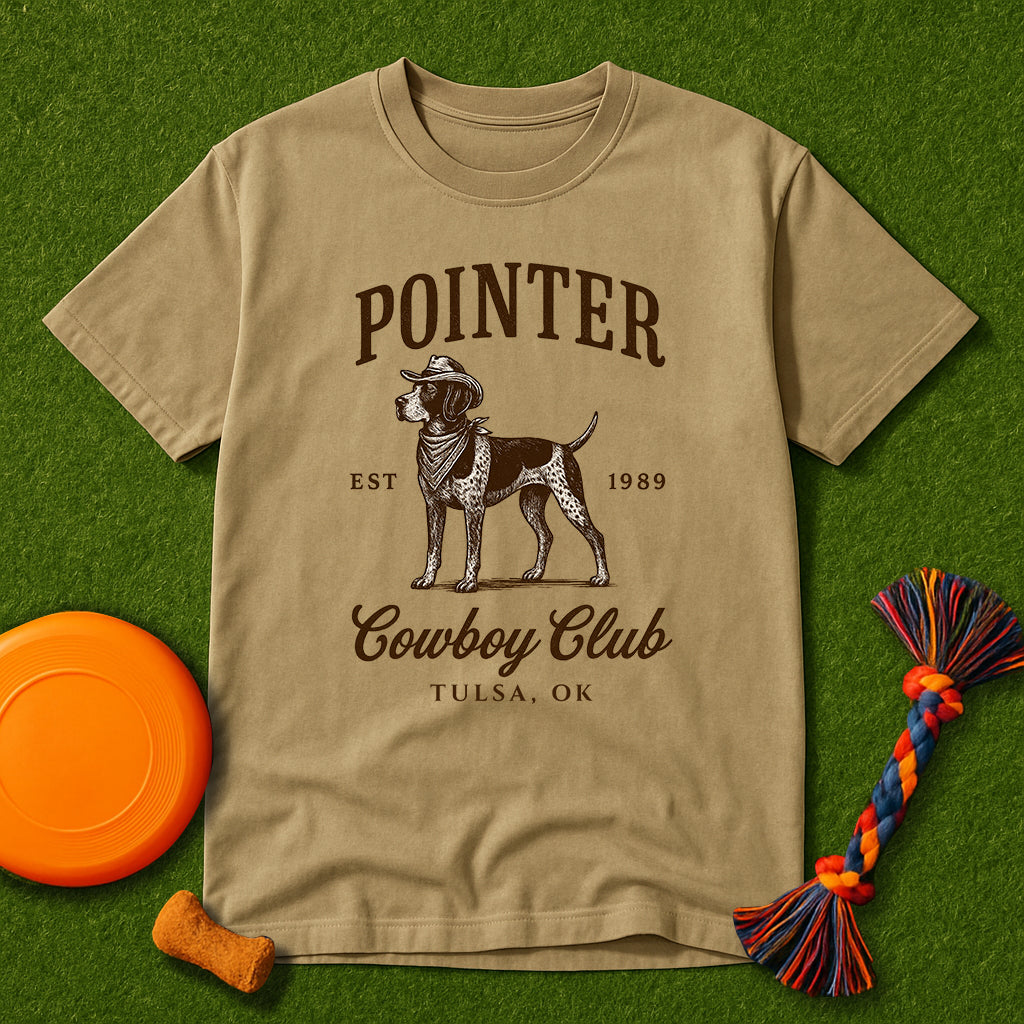 Pointer Cowboy Club Tee – Tulsa, OK