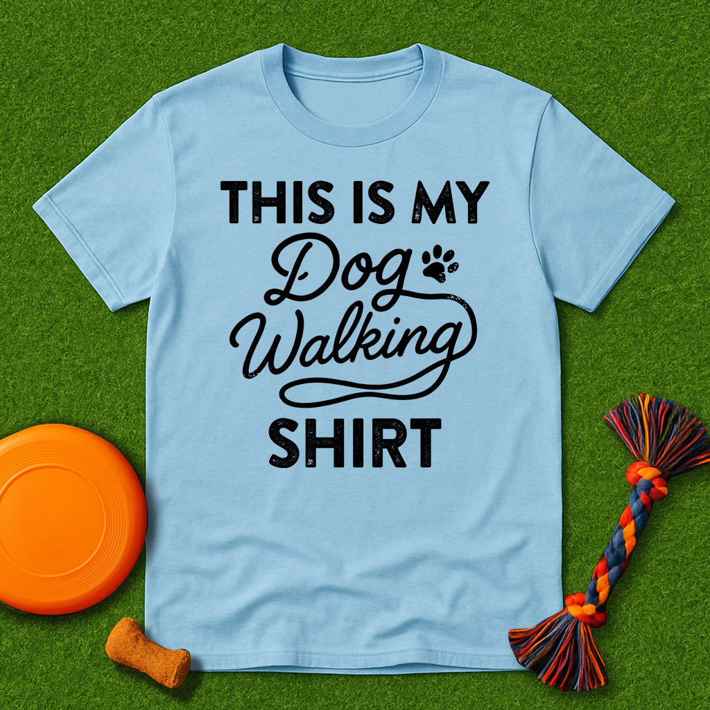 The Official Dog Walking T-Shirt