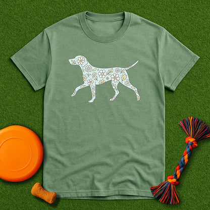 Floral GSP Silhouette T-Shirt