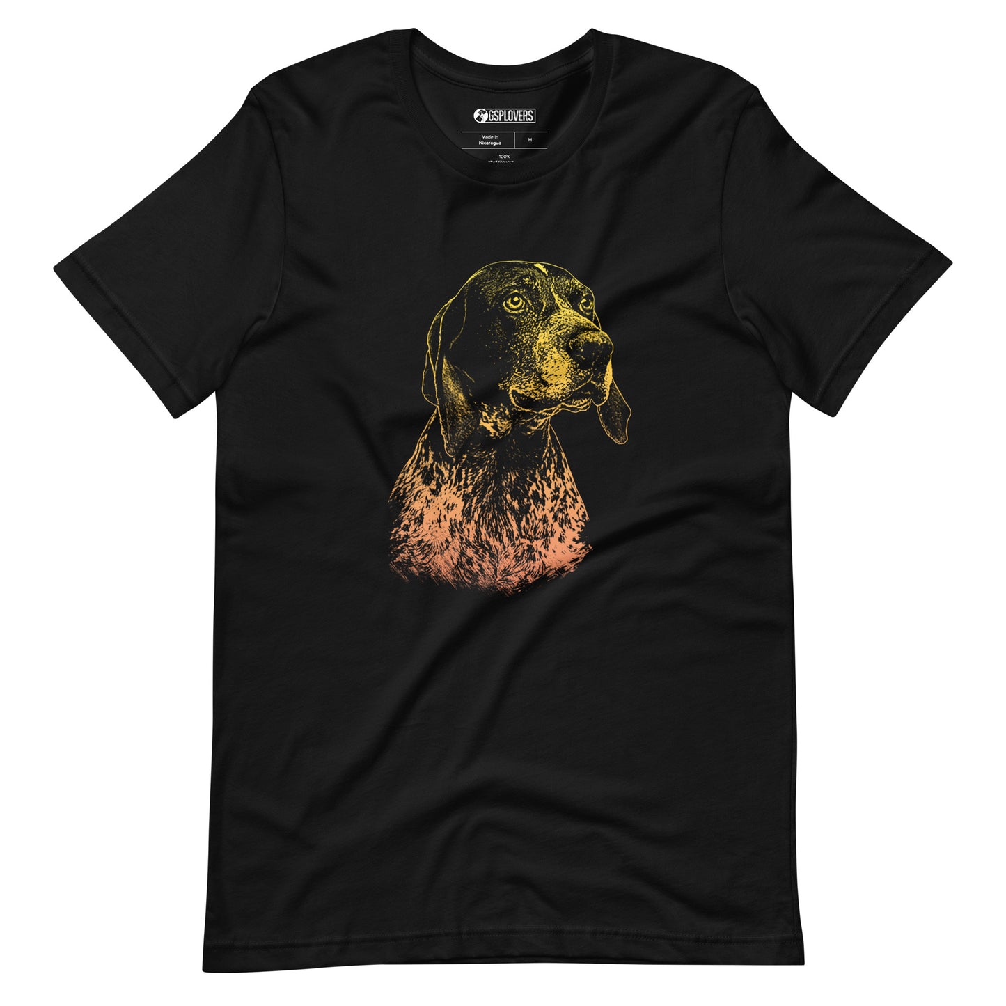 German Shorthaired Pointer Face Graphic T-Shirt