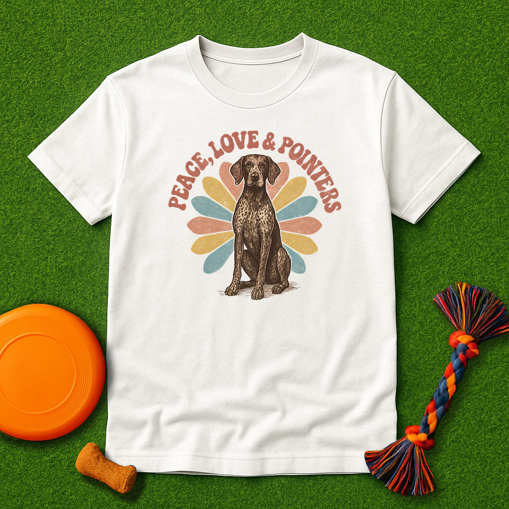 Peace, Love & Pointers T-Shirt